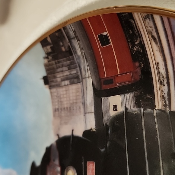 1991 ARTAFFECTS COLLECTOR PLATE  TRAIN - Picture 4 of 10